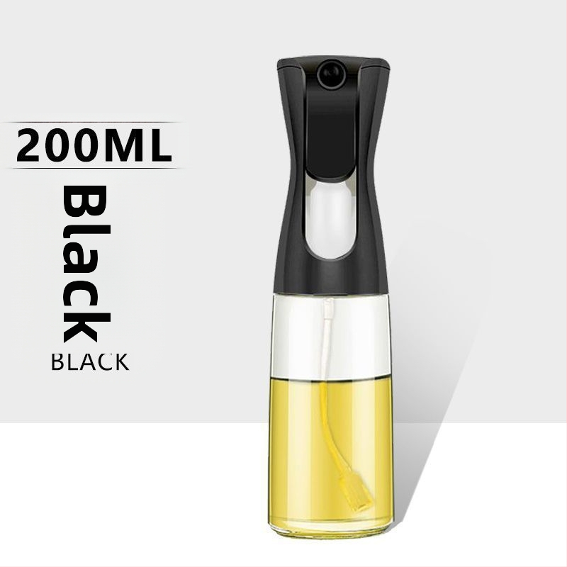 Õlipihustuspudel köögipottidele, söödava oliiviõli pihustuspudel, grillimiseks mõeldud väike klaasist õlivaba õlipott