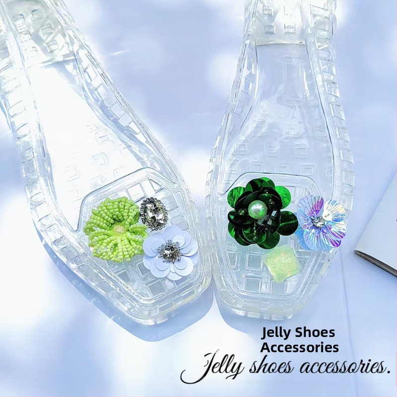 Krokodillkingad Kristallkingad Želeekingad Krokodillkingad Lillelised želeekingad Dekoratiivsed kingalilled Isetegemise aksessuaarid Kingalilled Kingapandaalid