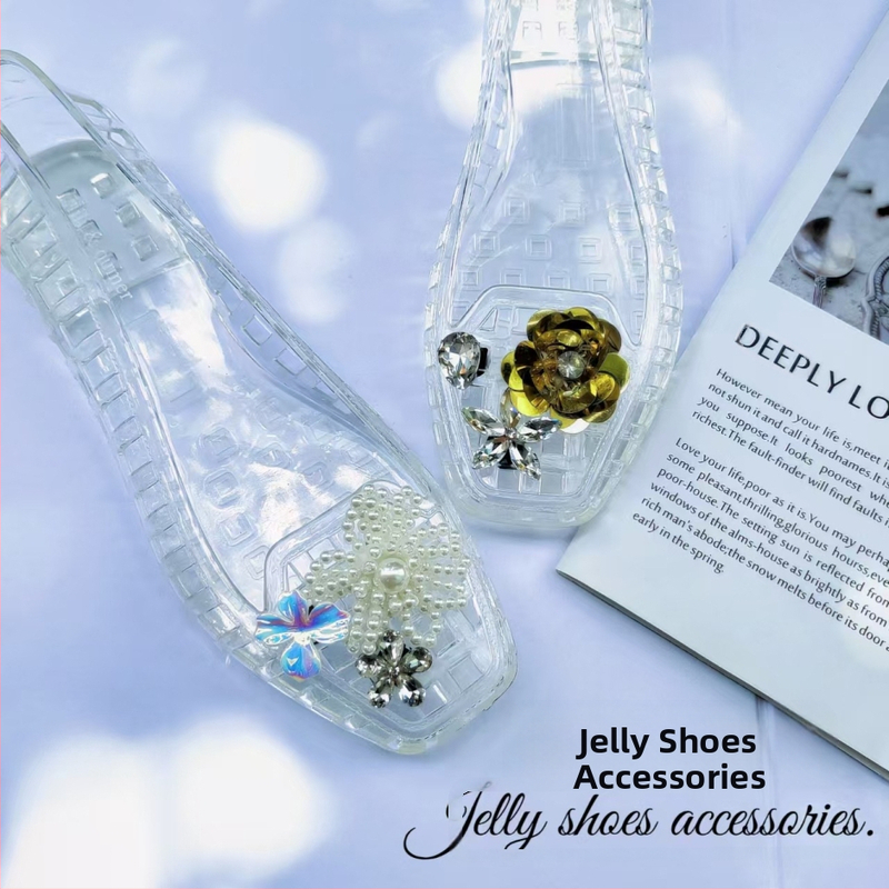 Krokodillkingad Kristallkingad Želeekingad Krokodillkingad Lillelised želeekingad Dekoratiivsed kingalilled Isetegemise aksessuaarid Kingalilled Kingapandaalid