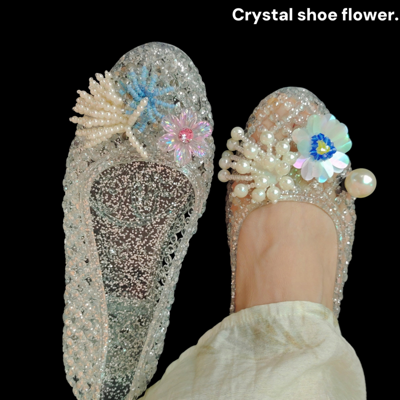 Krokodillkingad Kristallkingad Želeekingad Krokodillkingad Lillelised želeekingad Dekoratiivsed kingalilled Isetegemise aksessuaarid Kingalilled Kingapandaalid