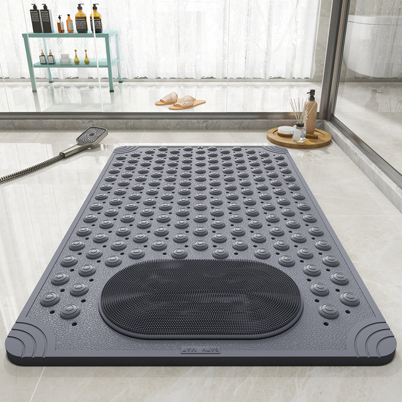 Fürdőszobai csúszásgátló szőnyeg, Zuhanyzó, Fürdőszobai fürdő vízálló lábtörlő, Szállodai WC-kád esésgátló padlószőnyeg