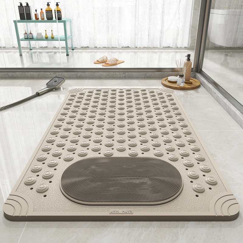 Fürdőszobai csúszásgátló szőnyeg, Zuhanyzó, Fürdőszobai fürdő vízálló lábtörlő, Szállodai WC-kád esésgátló padlószőnyeg