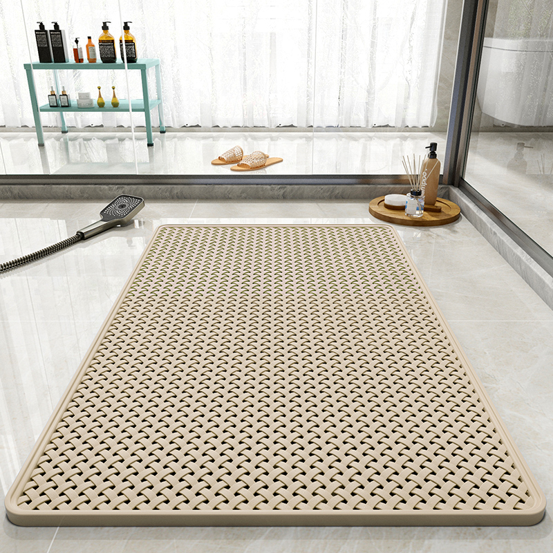 Fürdőszobai csúszásgátló szőnyeg, Zuhanyzó, Fürdőszobai fürdő vízálló lábtörlő, Szállodai WC-kád esésgátló padlószőnyeg