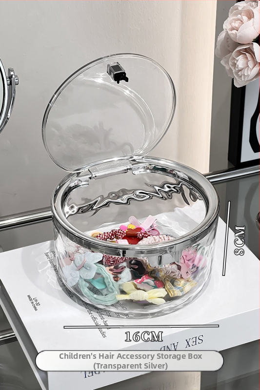 Gyerek hajdíszek tárolódoboz, hajtűk, hajpántok, hajpántok, lányoknak való ékszerdobozok, lányoknak való gumiszalagok, hajpántok, hajtűk, hajtűk