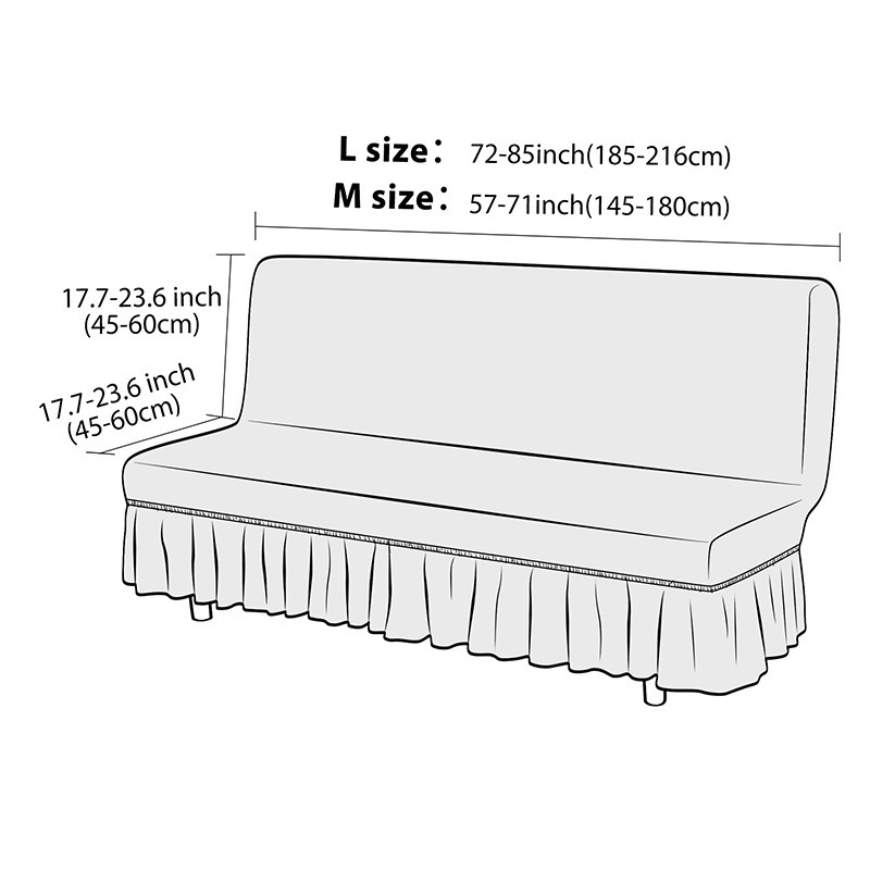 Határokon átnyúló Amazon rugalmas, mindent tartalmazó szoknya, kanapéágy huzat, kar nélküli kanapéhuzat, porvédő huzat, buborékrács