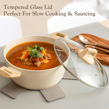 Tarpvalstybinis eksporto puodų rinkinys medicininiam akmeniui iš aliuminio lydinio, nelimpančios dangos puodų rinkinys puodas keptuvė sriubos puodas indukcinė viryklė