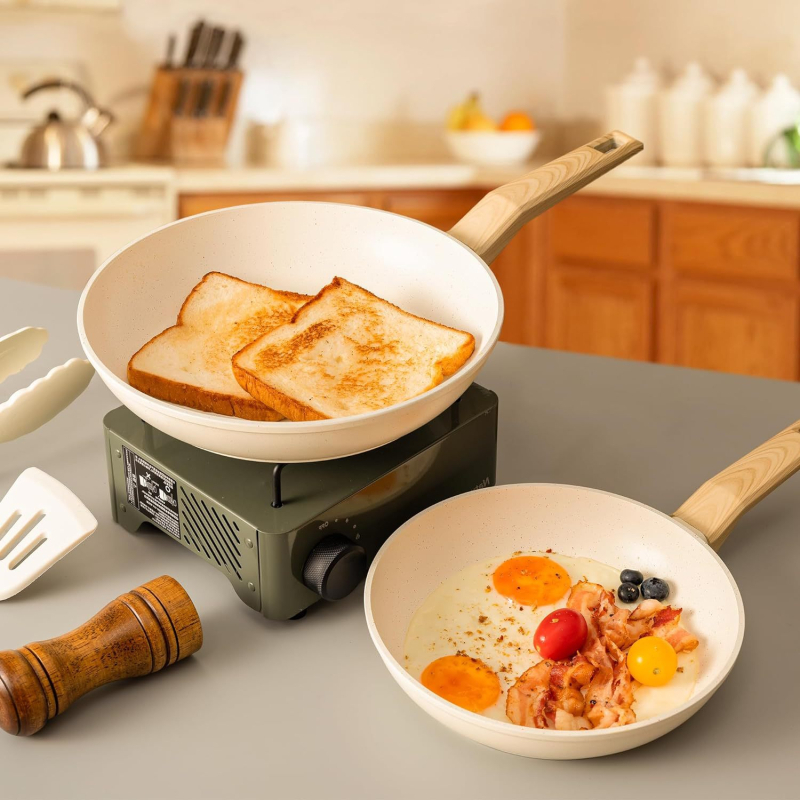 Tarpvalstybinis eksporto puodų rinkinys medicininiam akmeniui iš aliuminio lydinio, nelimpančios dangos puodų rinkinys puodas keptuvė sriubos puodas indukcinė viryklė