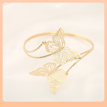 ◘ Европейски и американски трансгранични леки луксозни преувеличени флорални отворени връзки за завеси с персонализирана катарама за завеси, проста метална пеперуда