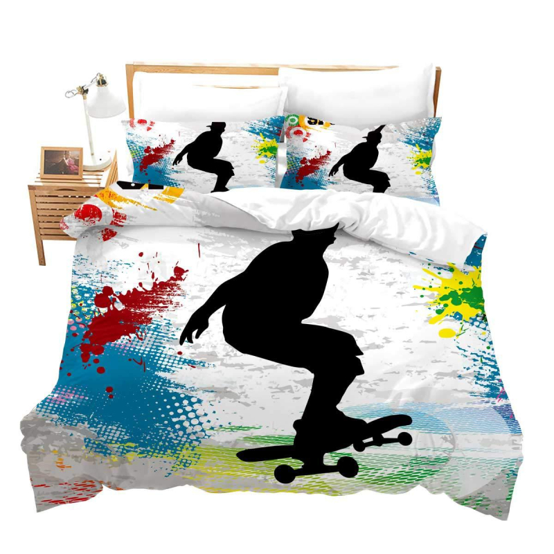 Kryžminio pasienio vandenyno paplūdimio Havajų atogrąžų jūros žuvų spausdintas antklodės užvalkalas miegamojo svečių kambario patalynės dekoravimui