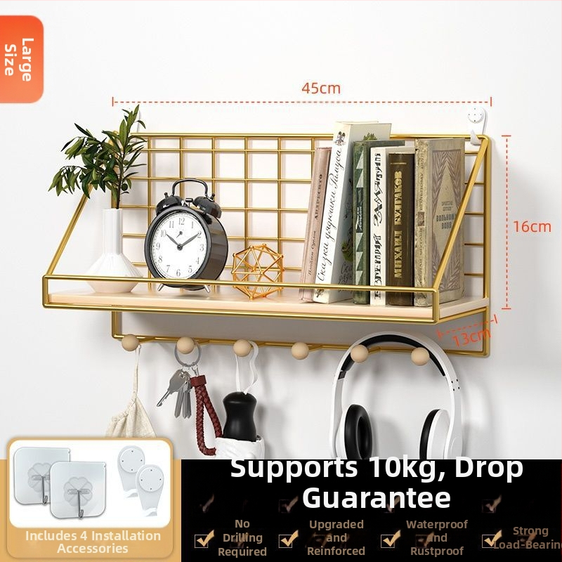 Be perforatoriaus lentyna, sieninė lovos lentyna, bendrabučio sieninė, prie sienos tvirtinama, prie sienos tvirtinama, pakabinama krepšelių laikymo lentyna, didmeninė prekyba