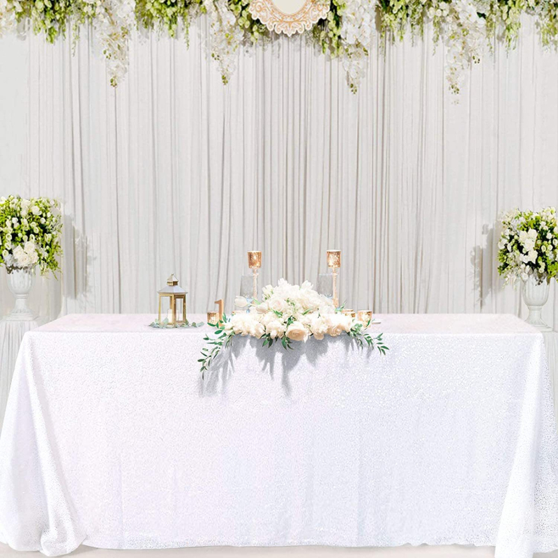 3 mm blizgučių šifravimo blizgučių staltiesė stačiakampė Helovino Padėkos dienos vestuvių vakarėlio kalėdinio renginio dekoracija