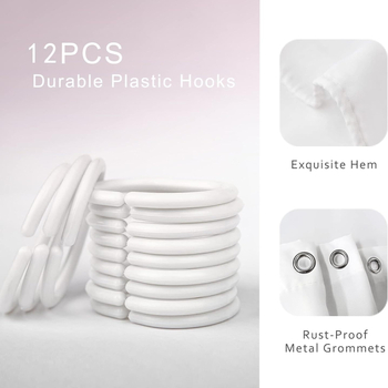 Διασυνοριακή μια γενιά από φόρεμα πριγκίπισσας με ψηλοτάκουνα, τσάντα με λουλούδια, ροζ ριγέ κουρτίνα ντους, διακόσμηση αδιάβροχου καλύμματος μπάνιου