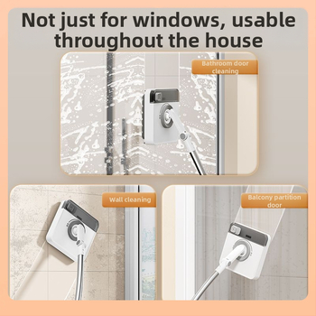 ✪ Νέο εργαλείο καθαρισμού παραθύρων διπλής όψης για οικιακή χρήση σε ψηλά παράθυρα, καθαρισμός και συντήρηση