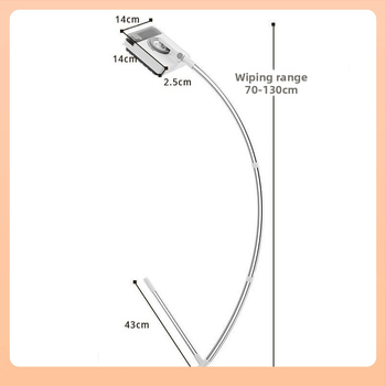 ✪ Νέο εργαλείο καθαρισμού παραθύρων διπλής όψης για οικιακή χρήση σε ψηλά παράθυρα, καθαρισμός και συντήρηση