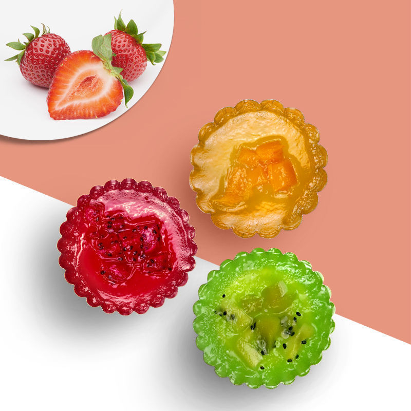 Ühekordselt kasutatav krüsanteemikoogi vorm, ümmargune plekkfooliumist tass, munakoogipuding, hobuserauakujuline koogisupi täidisekott, plekk-paberikauss