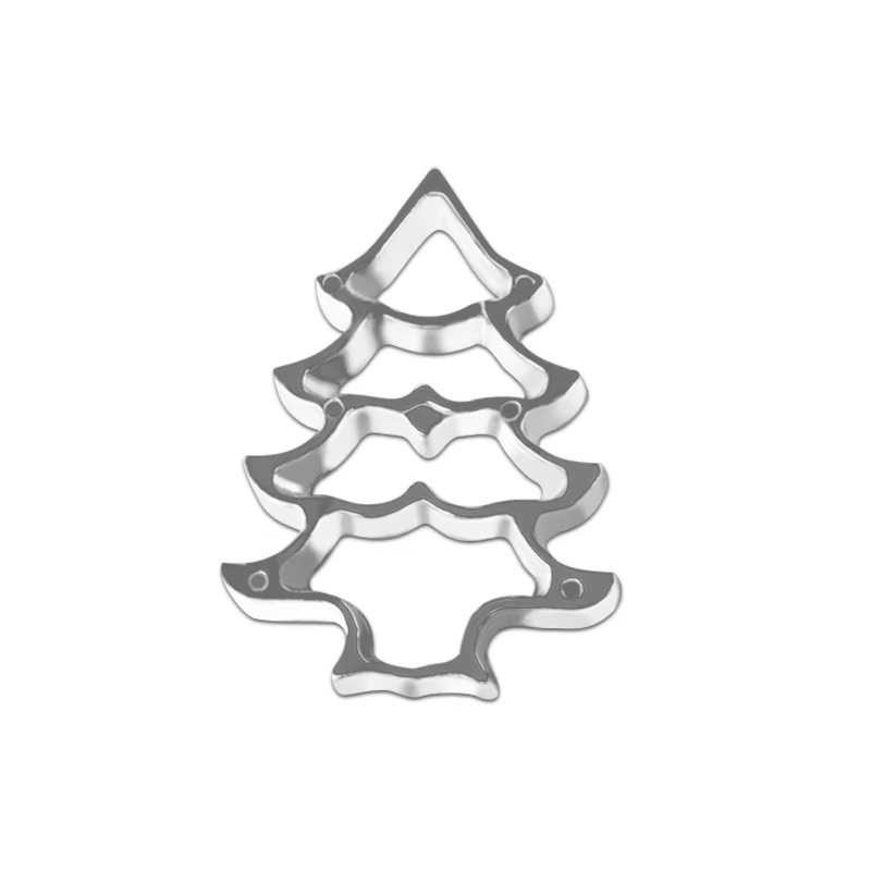 Διασυνοριακό κράμα αλουμινίου τηγανητό καλούπι λάδι ανάχωμα κέικ γαρίδας ραπανάκι τεμαχισμένο κουτάλι σνακ τηγανητά καλούπι εργαλεία ψησίματος κουζίνας