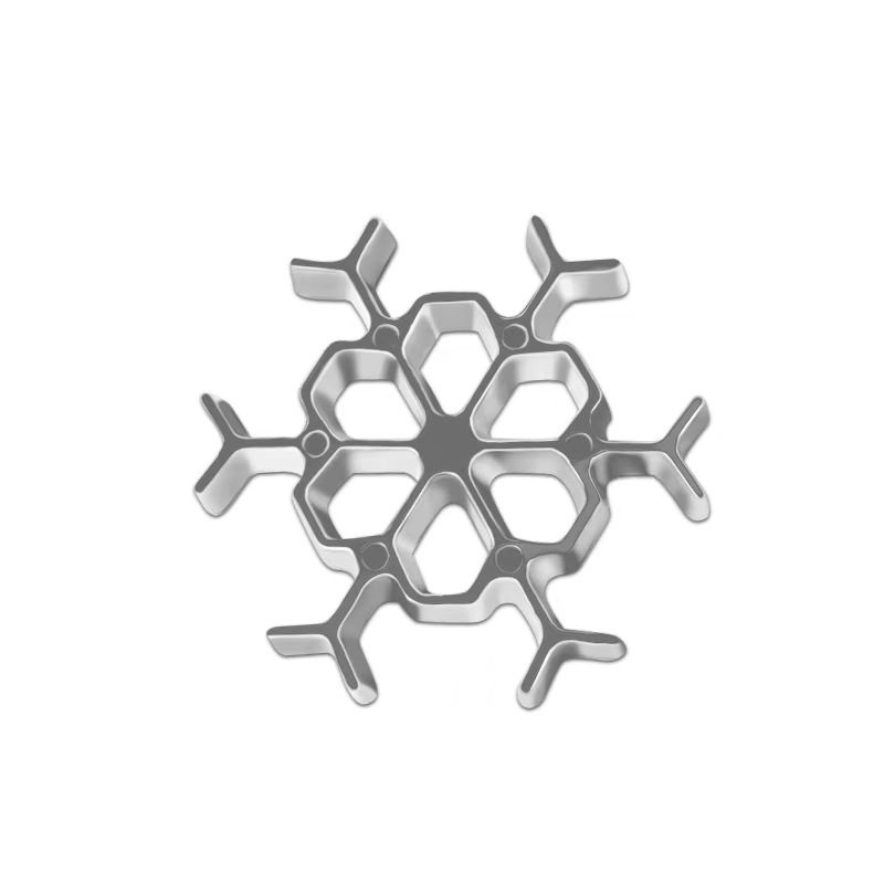 Διασυνοριακό κράμα αλουμινίου τηγανητό καλούπι λάδι ανάχωμα κέικ γαρίδας ραπανάκι τεμαχισμένο κουτάλι σνακ τηγανητά καλούπι εργαλεία ψησίματος κουζίνας