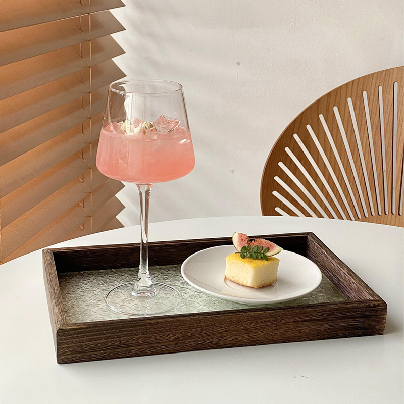 Ins Style Retro üvegpohár Bár koktélpohár Martini pohár Gyümölcsboros pohár Különleges pohár Borospohár