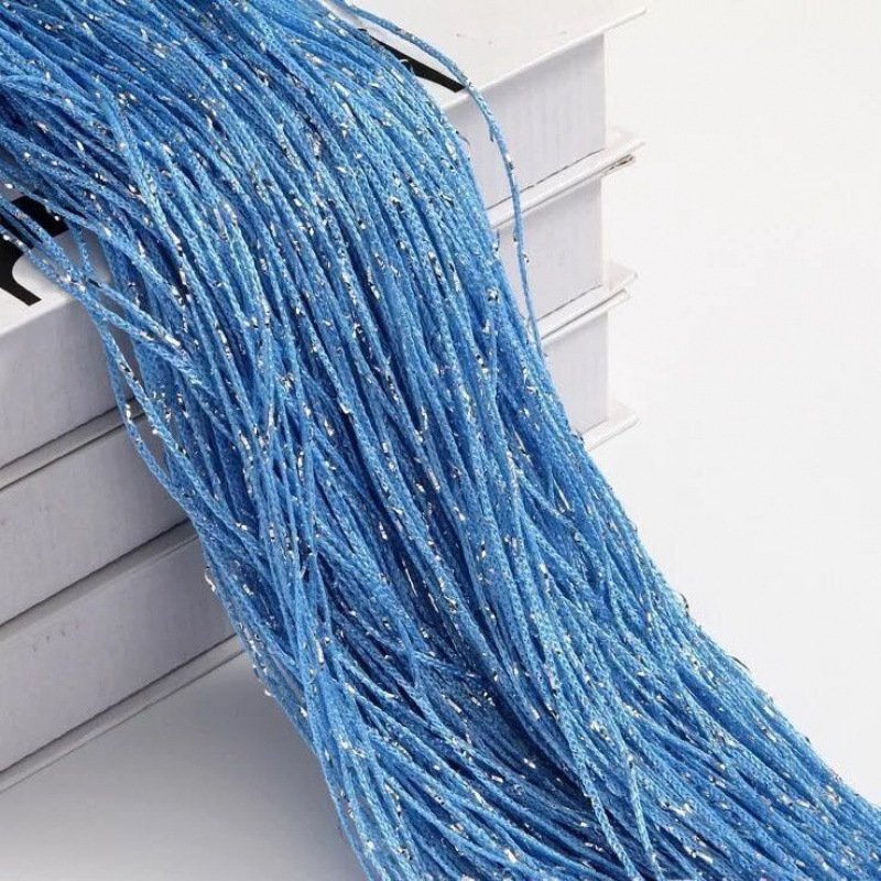 Sidabrinių siūlų užuolaidų durų užuolaidų namų kambario lipni pertvara vestuvių dekoracija pusės užuolaidos pakabinamos užuolaidų siūlų pakabukas