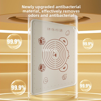 Maistinio silikono kilimėlio plokštė, sutirštintas minkymo kilimėlis, didelis tešlos kilimėlis, pjaustymo lenta, didmeninė prekyba, neslystantis kepimo kilimėlis