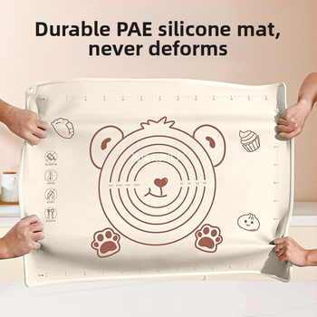 Maistinio silikono kilimėlio plokštė, sutirštintas minkymo kilimėlis, didelis tešlos kilimėlis, pjaustymo lenta, didmeninė prekyba, neslystantis kepimo kilimėlis