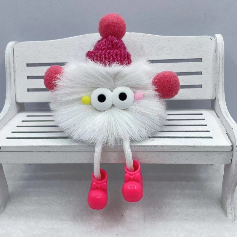 INS nauji pliušiniai kailio kamuoliukai sportbačiai dekoratyvinė sagties skylė batai sagtis animacinis pliušiniai aksesuarai papuošalai aksesuarai didmeninė prekyba