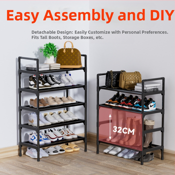 Roostevabast terasest kingariiul Lihtne ukseava Kodumajapidamises Siseruumides Säästlik Ühiselamu Kingakapp Nägus hoiuriiul Mitmekihiline Kingariiul