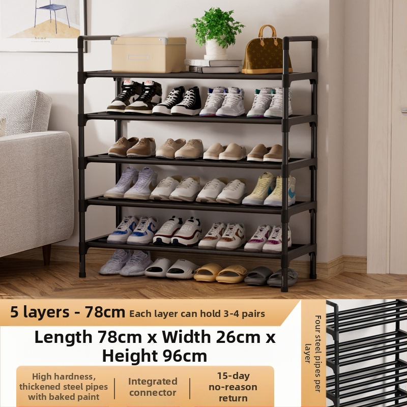 Roostevabast terasest kingariiul Lihtne ukseava Kodumajapidamises Siseruumides Säästlik Ühiselamu Kingakapp Nägus hoiuriiul Mitmekihiline Kingariiul