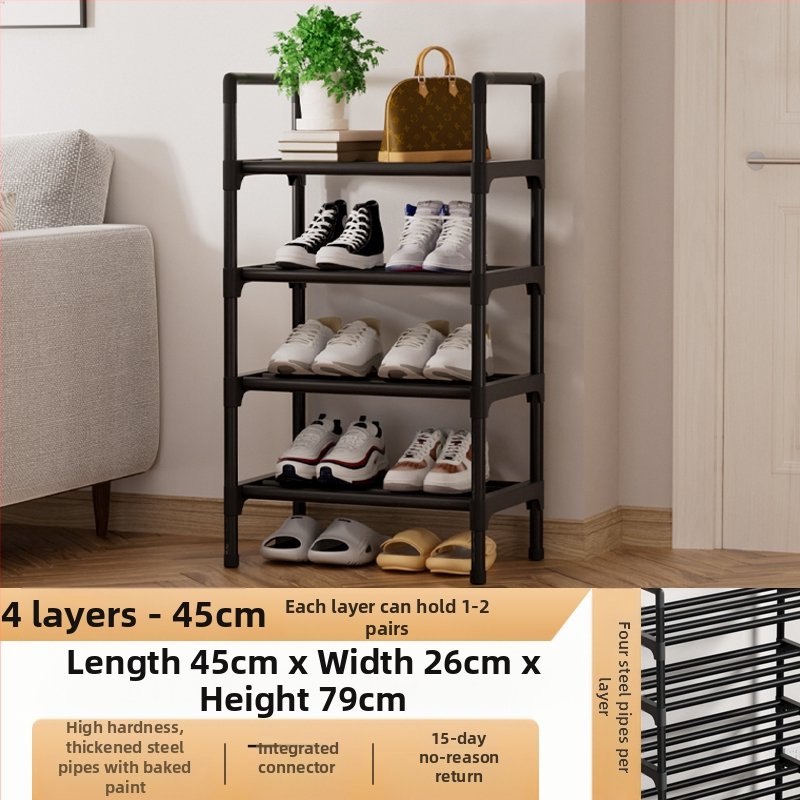 Roostevabast terasest kingariiul Lihtne ukseava Kodumajapidamises Siseruumides Säästlik Ühiselamu Kingakapp Nägus hoiuriiul Mitmekihiline Kingariiul