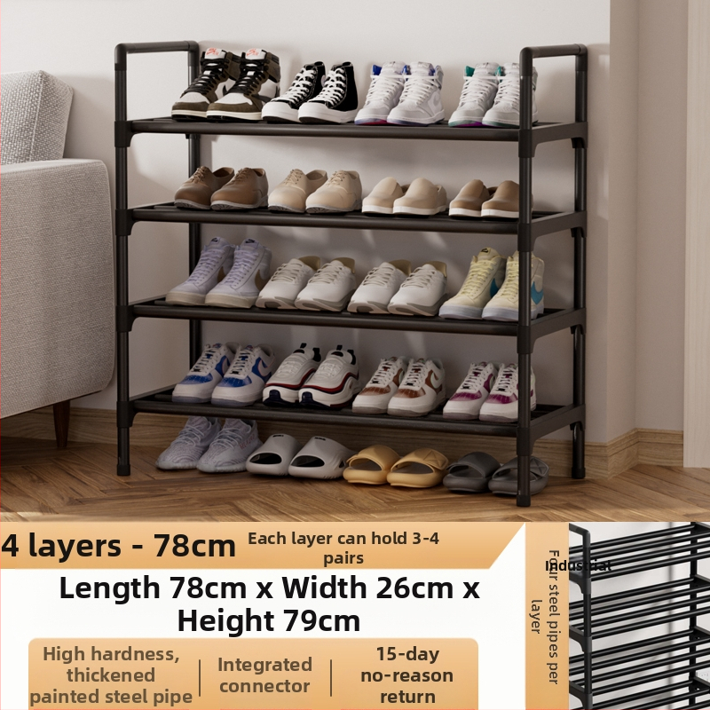 Roostevabast terasest kingariiul Lihtne ukseava Kodumajapidamises Siseruumides Säästlik Ühiselamu Kingakapp Nägus hoiuriiul Mitmekihiline Kingariiul