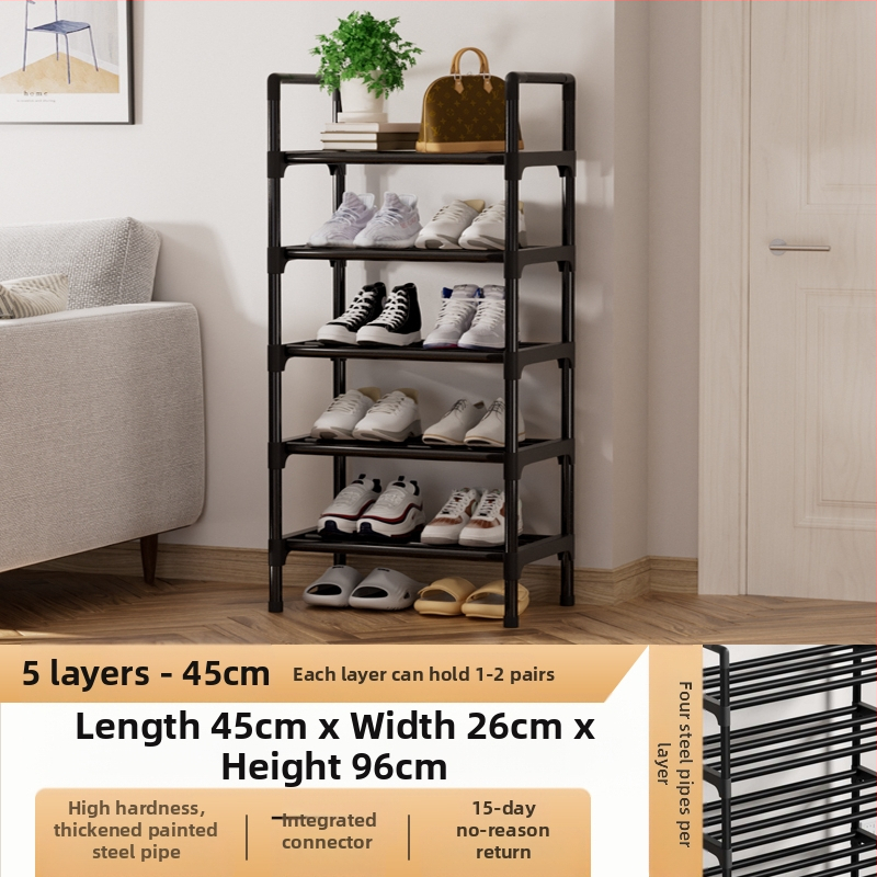 Roostevabast terasest kingariiul Lihtne ukseava Kodumajapidamises Siseruumides Säästlik Ühiselamu Kingakapp Nägus hoiuriiul Mitmekihiline Kingariiul