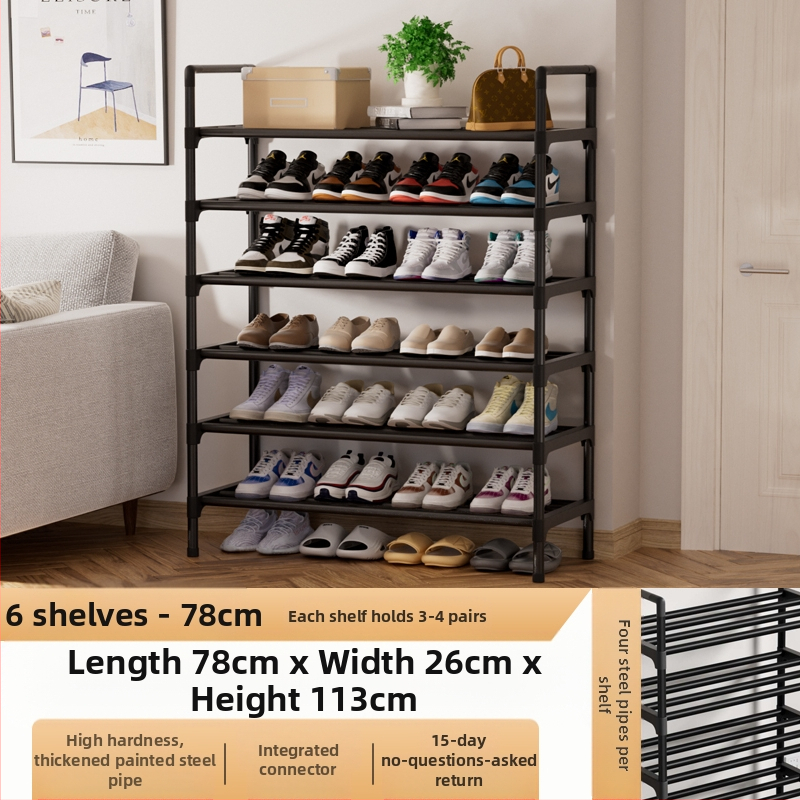 Roostevabast terasest kingariiul Lihtne ukseava Kodumajapidamises Siseruumides Säästlik Ühiselamu Kingakapp Nägus hoiuriiul Mitmekihiline Kingariiul