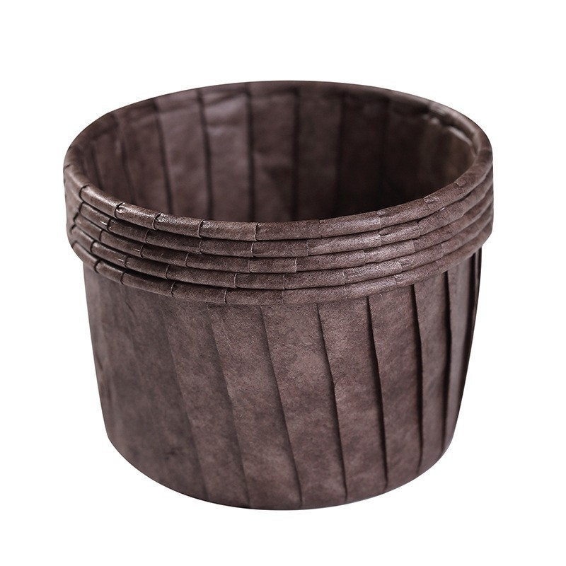 Rullitavad koogikesed, õlikindel paberihoidja, vormihoidja, spetsiaalse ahju kõrgel temperatuuril küpsetamiseks, väike Marfeni tass