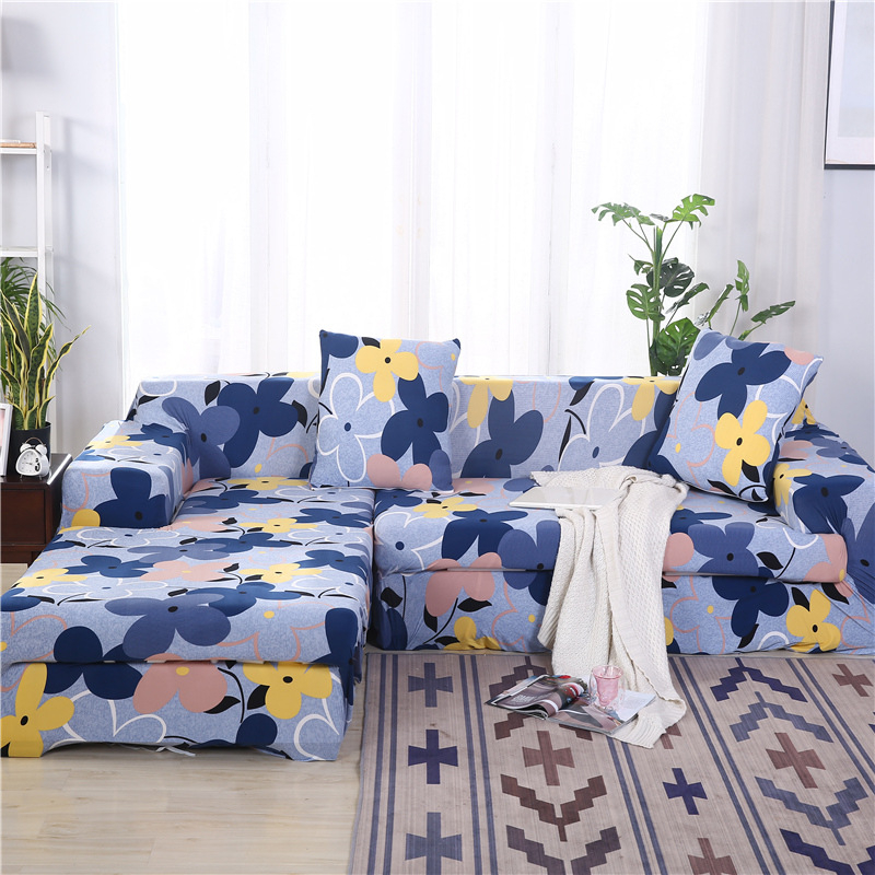 Четири сезона на разположение, калъф за единичен диван с млечен копринен щампа, калъф за стол, комбинация от плъзгаща се кърпа за диван, голяма изгодна цена