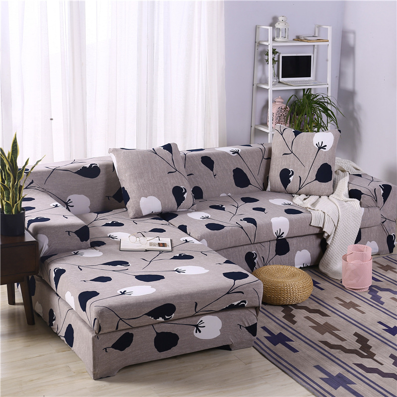 Четири сезона на разположение, калъф за единичен диван с млечен копринен щампа, калъф за стол, комбинация от плъзгаща се кърпа за диван, голяма изгодна цена