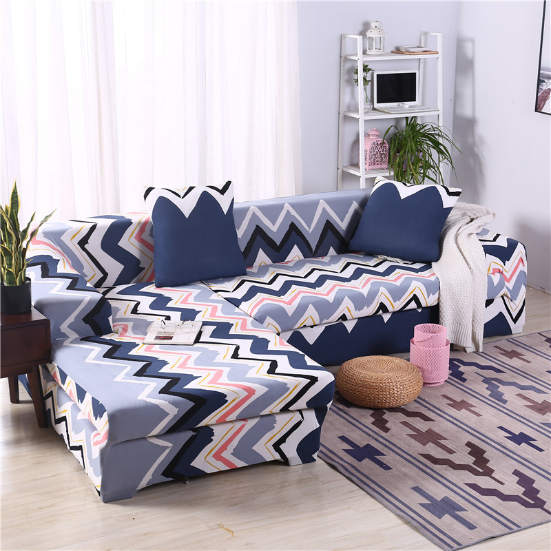 Четири сезона на разположение, калъф за единичен диван с млечен копринен щампа, калъф за стол, комбинация от плъзгаща се кърпа за диван, голяма изгодна цена