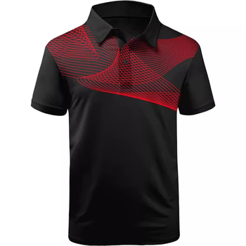 Ανδρικό POLO Μπλουζάκι Cross Border 3D Print Αθλητικό Στυλ POLO Καλοκαίρι Ανδρικό Καθημερινό Casual Μόδα Τάση Κοντομάνικο