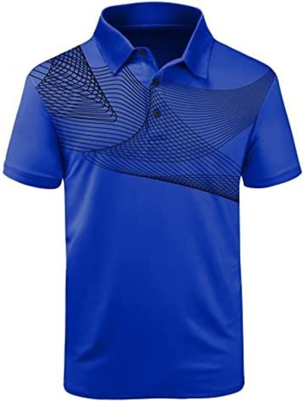 Férfi Póló Átmenetes 3D Nyomtatás Sportos Stílusú Póló Nyári Férfi Napi Hétköznapi Divat Trend Rövid Ujjú