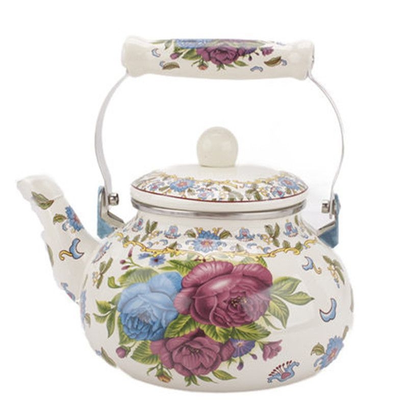 1,5 l–5 l emalio emalio virdulys, pieno puodas, emalio arbatinukas, plokščiadugnis virdulys, virdulys, vėsus virdulys, indukcinė viryklė