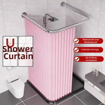 U-kujuline kokkupandav dušikardin, nähtamatu magnetiline dušikardin, augustamata dušikardina komplekt, kaarjas hügieeniline