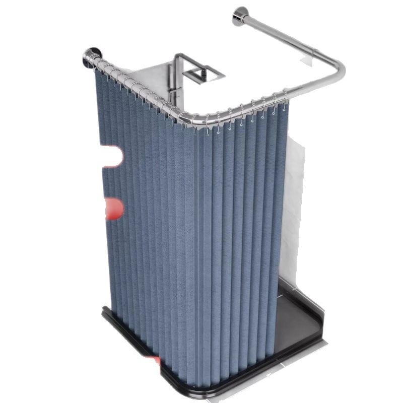 U-kujuline kokkupandav dušikardin, nähtamatu magnetiline dušikardin, augustamata dušikardina komplekt, kaarjas hügieeniline