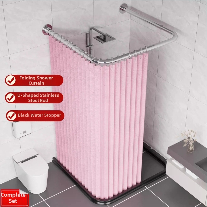 U-kujuline kokkupandav dušikardin, nähtamatu magnetiline dušikardin, augustamata dušikardina komplekt, kaarjas hügieeniline