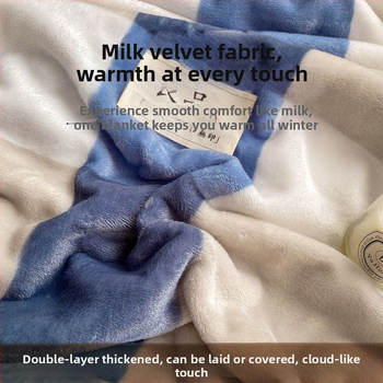 Зимно удебелено одеяло, пролетно и есенно одеяло за диван, офис коралов полар, одеяло от млечен полар, одеяло за дрямка