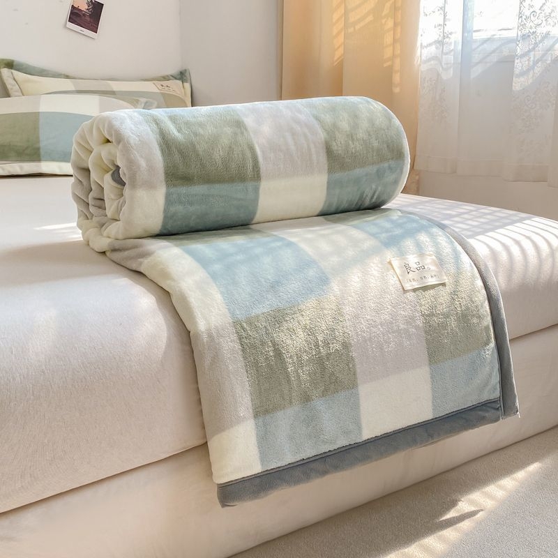 Зимно удебелено одеяло, пролетно и есенно одеяло за диван, офис коралов полар, одеяло от млечен полар, одеяло за дрямка