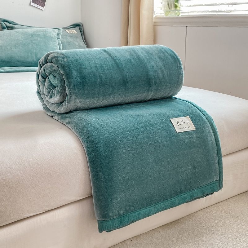 Зимно удебелено одеяло, пролетно и есенно одеяло за диван, офис коралов полар, одеяло от млечен полар, одеяло за дрямка