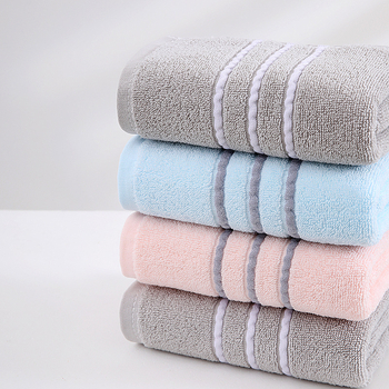 „Gaoyang“ grynos medvilnės rankšluostis namams, vienos pakuotės poroms, trijų spalvų rankšluostis, minkštas ir sugeriantis, visiškai medvilninis rankšluostis maudynėms