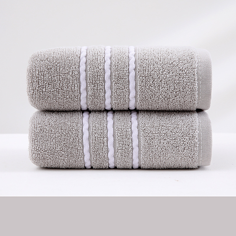 „Gaoyang“ grynos medvilnės rankšluostis namams, vienos pakuotės poroms, trijų spalvų rankšluostis, minkštas ir sugeriantis, visiškai medvilninis rankšluostis maudynėms