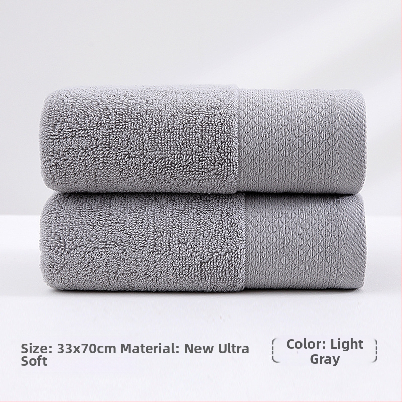 „Gaoyang“ grynos medvilnės rankšluostis namams, vienos pakuotės poroms, trijų spalvų rankšluostis, minkštas ir sugeriantis, visiškai medvilninis rankšluostis maudynėms