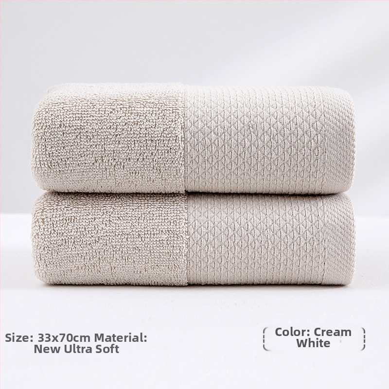 „Gaoyang“ grynos medvilnės rankšluostis namams, vienos pakuotės poroms, trijų spalvų rankšluostis, minkštas ir sugeriantis, visiškai medvilninis rankšluostis maudynėms
