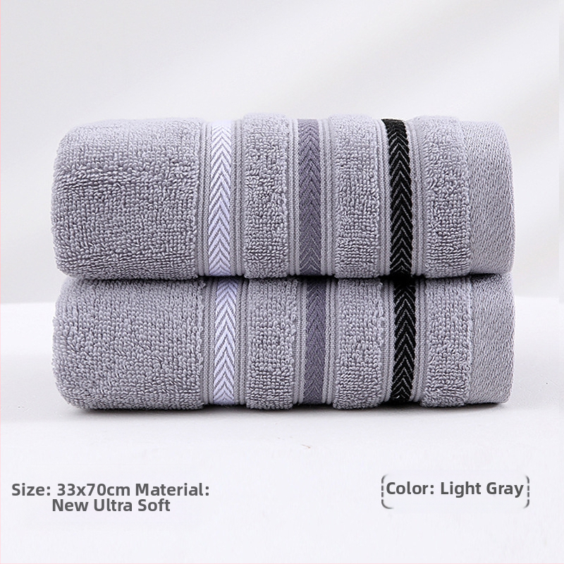 „Gaoyang“ grynos medvilnės rankšluostis namams, vienos pakuotės poroms, trijų spalvų rankšluostis, minkštas ir sugeriantis, visiškai medvilninis rankšluostis maudynėms